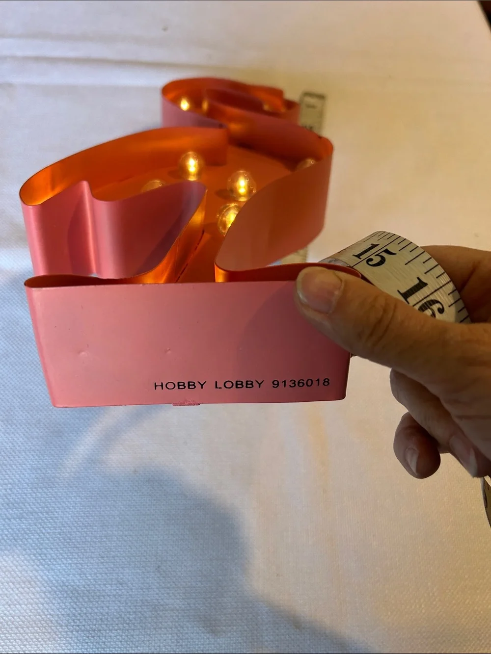 Hobby Lobby Red Flamingo LED Lantern Accent